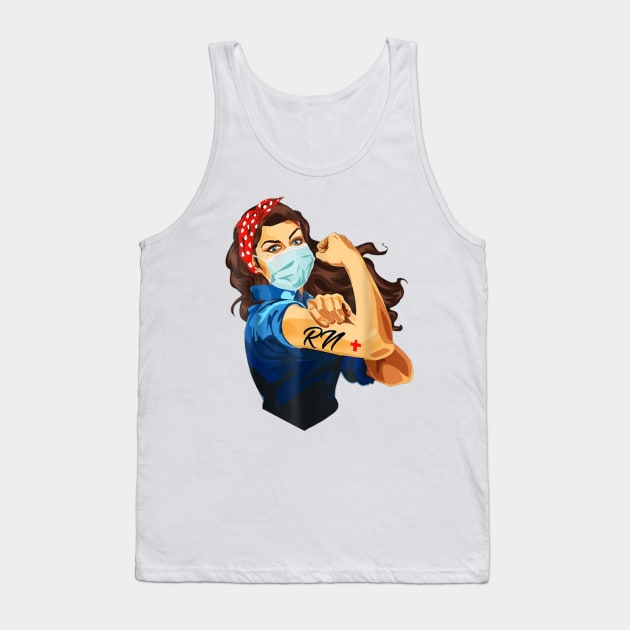 RN Nurse T-Shirt Tank Top by wilson